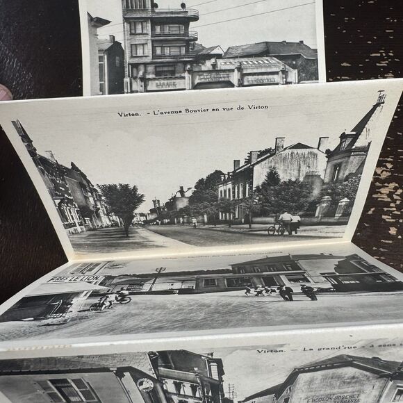 Virton Belgium 10 View Fold Out Tourist Postcards Bouvier Braffort St Mard Arlon - Picture 8 of 10